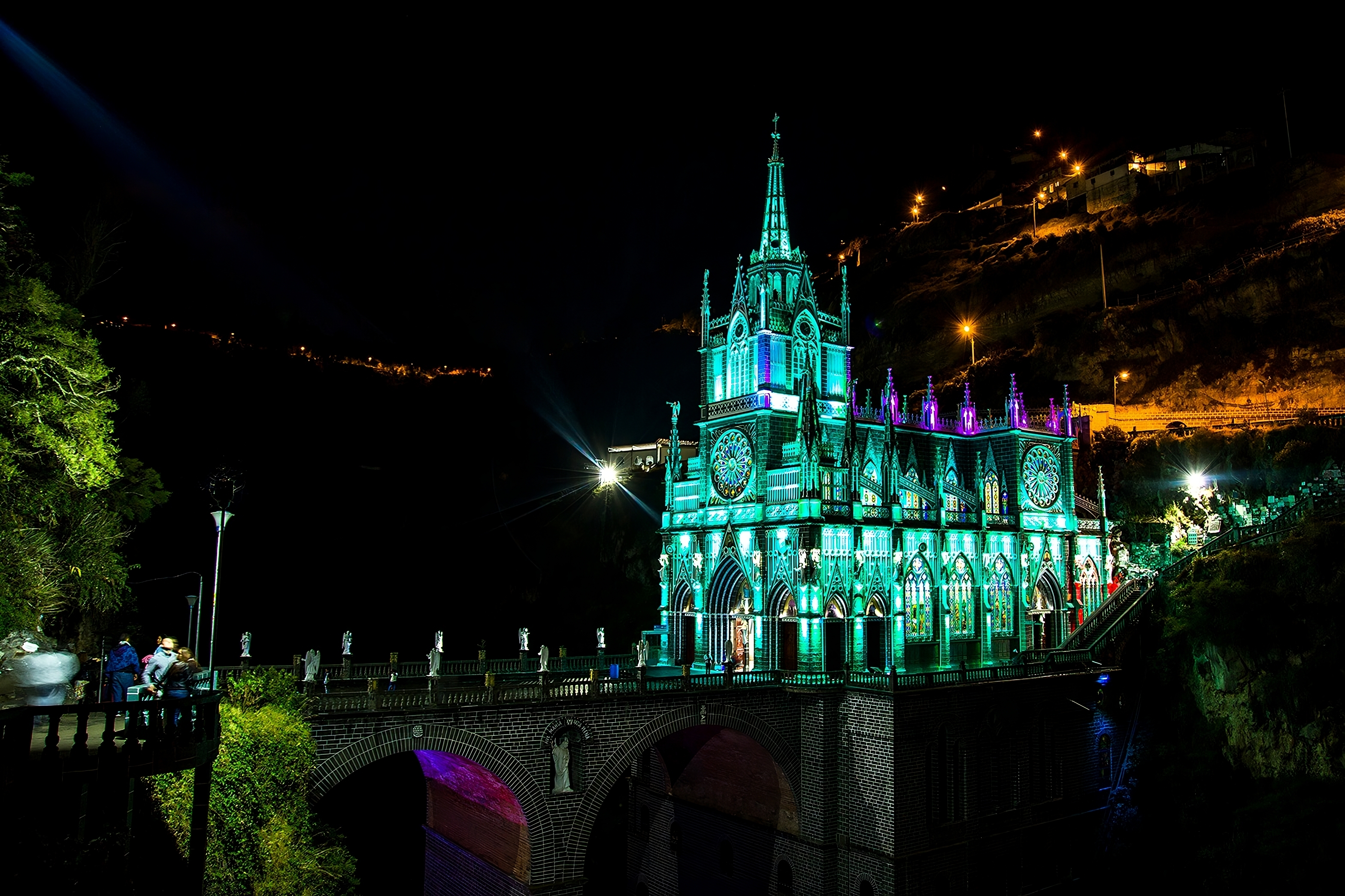 Santuario de las Lajas transformed