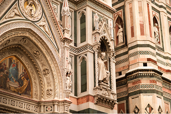 Catedral de Santa Maria del Fiore en Florencia, Italia